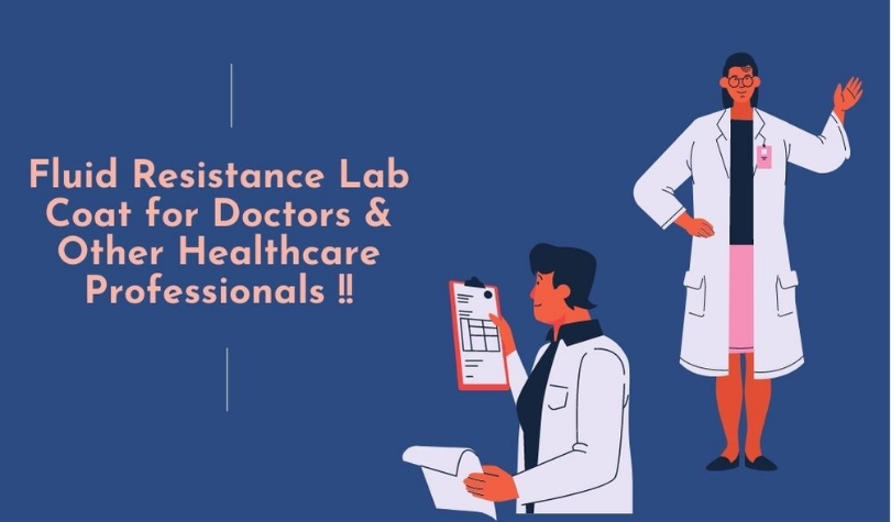 Classic & Professional Fluid Resistance Doctor's Lab Coat for Healthcare Industry Classic & Professional Fluid Resistance Doctor's Lab Coat for Healthcare Industry
